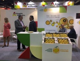 Stand de Aragón en Fruit Attraction