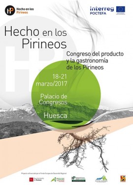 Cartel I Congreso Producto y Gastronomía de los Pirineos