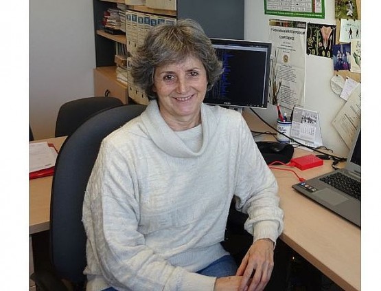 Pilar Catalán, profesora e investigadora de la Escuela Politécnica de Huesca